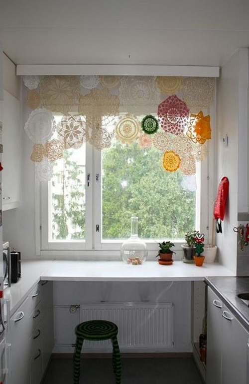 cortinas de cocina ideas de diseño de cocina cortinas de país hechas de encaje