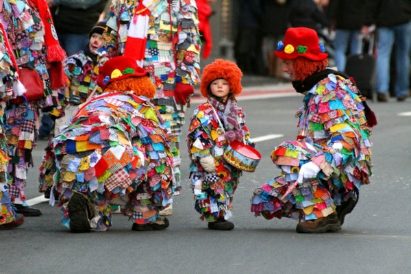 karneval 2015 cologne clowner ung