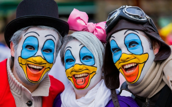 karneval 2015 cologne donald duck