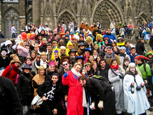 Karneval 2015 Köln feire kostymer