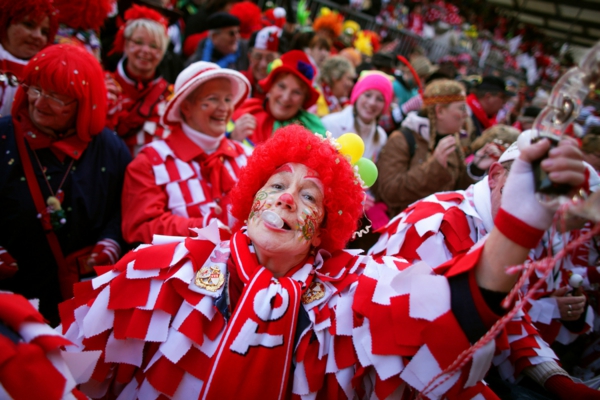 karneval 2015 cologne clowner