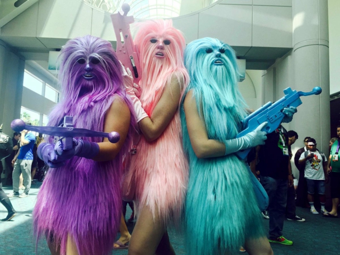 karneval kostumer diy ideer farverige stjerne krige tegn