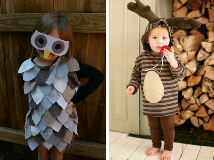 carnival costumes diy ideas children costumes owl moose
