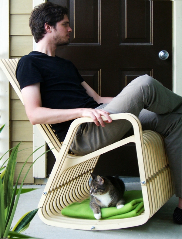 gato muebles propietario diseño sillón original