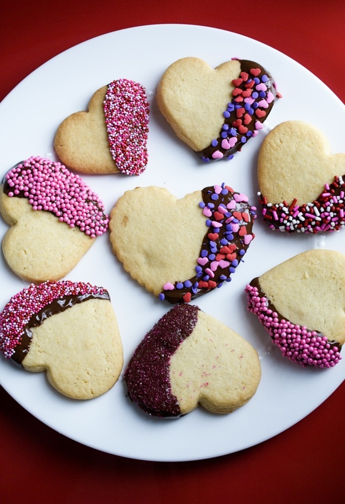 sausainiai kepti išgalvotas širdis