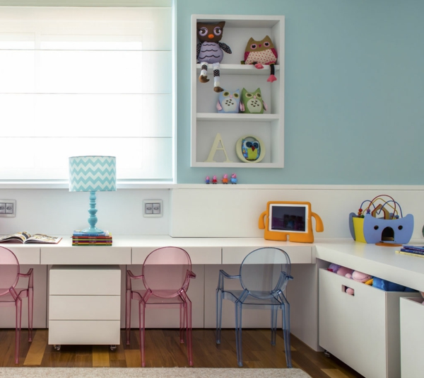 детска стая дизайн за две момичета