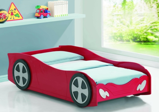 ديكور غرفة نوم اطفال سرير أحمر