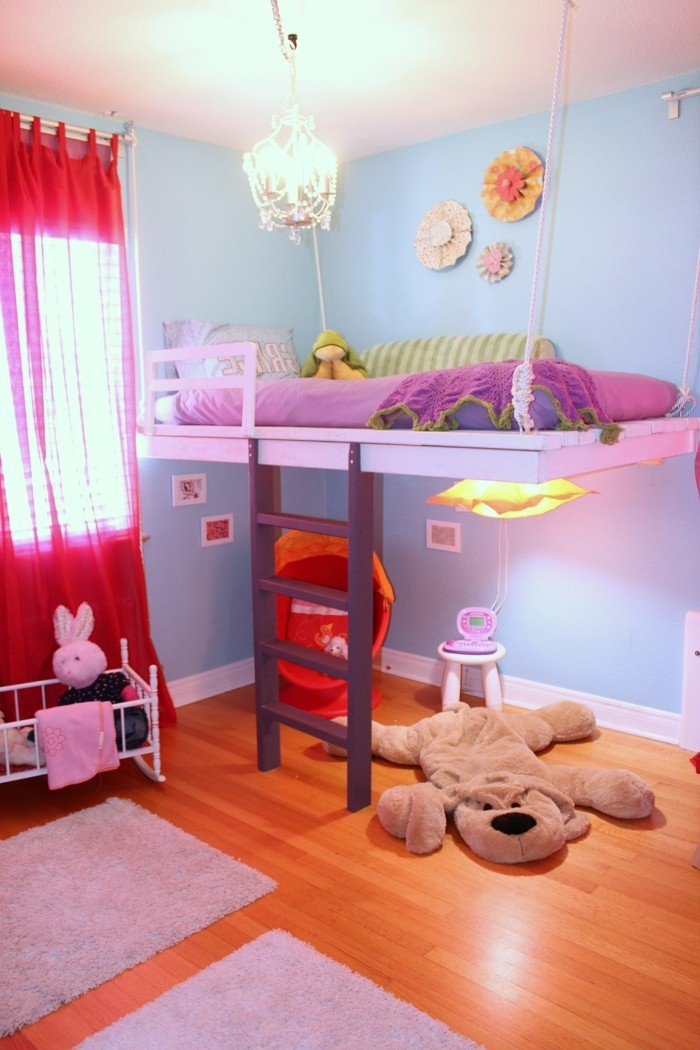 غرفة نوم الأطفال الأفكار غرفة نوم عالية