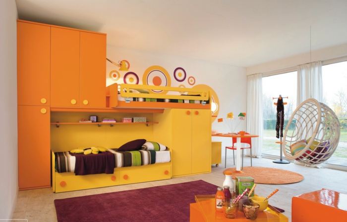 ideas para la habitación de los niños hermosa alfombra crass colores cool sillón