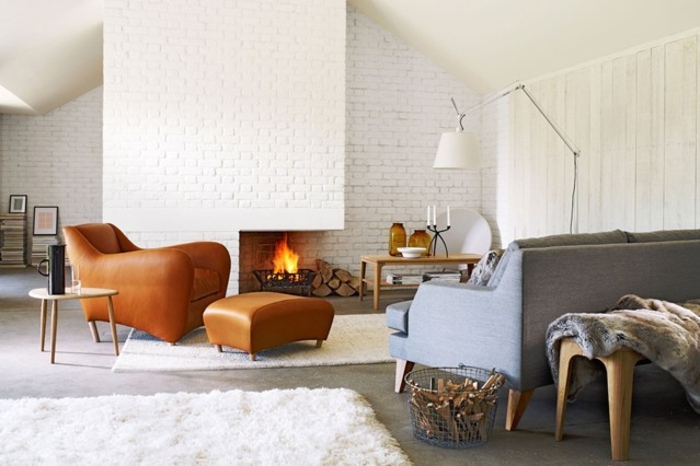 ejemplos de mobiliario de diseño moderno de sala de estar clásica