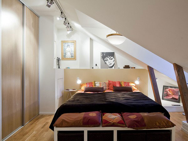 创造性地设计阁楼上的小卧室