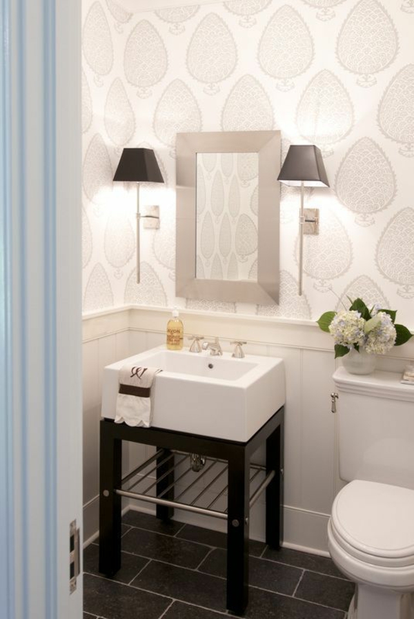 kleine badkamer set wastafel behang badkamer design kleine badkamer