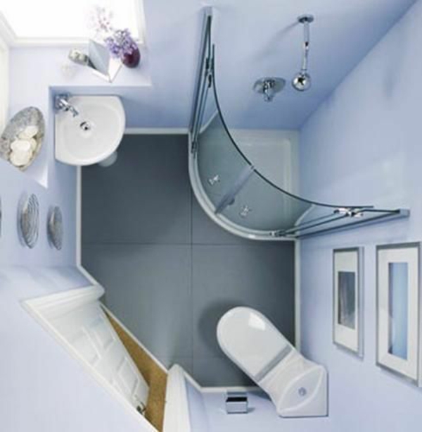 kleine badkamer plan hoekige afgewerkte douche badkamer design kleine badkamer