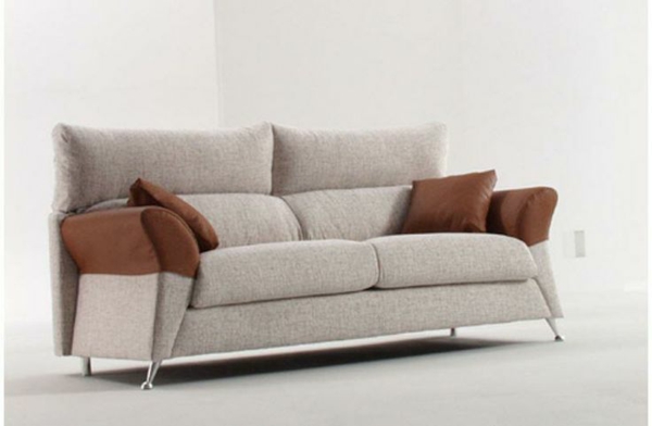 møbler skeselong sofa bicoloured