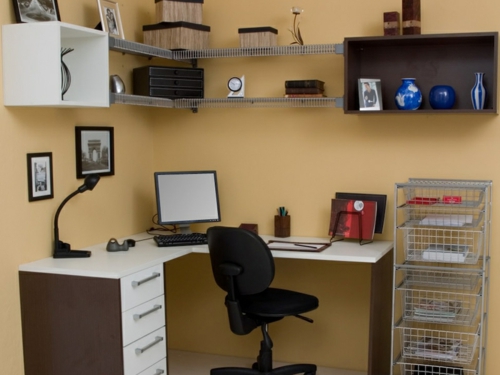 compact simple home office idea modern
