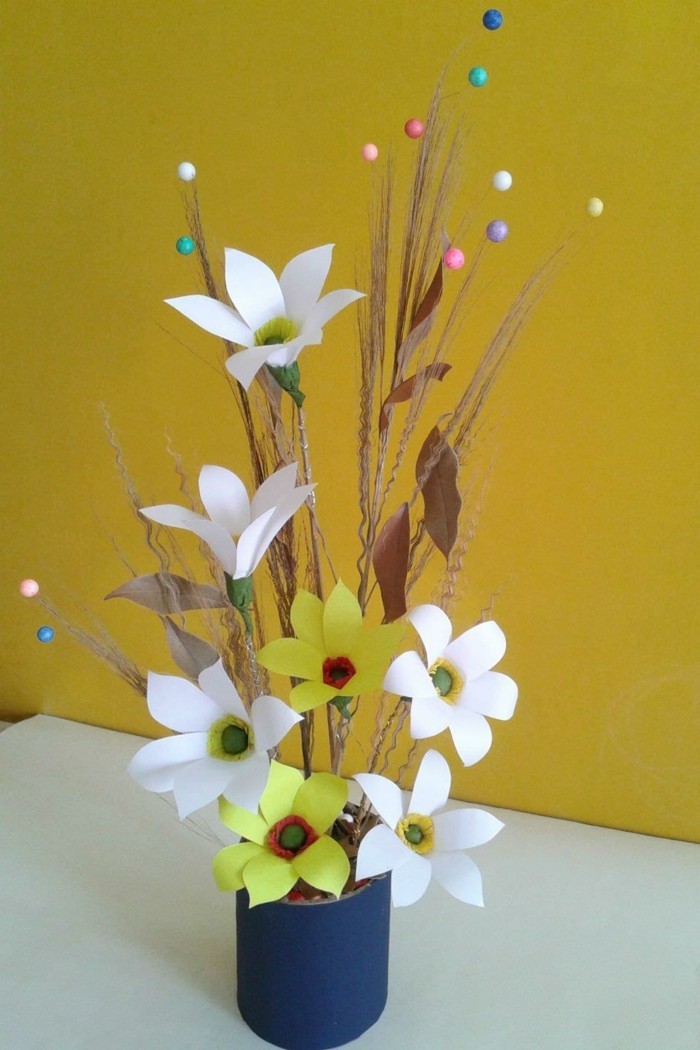 אמנות יצירתי tinker פרחים נפלאים מנייר
