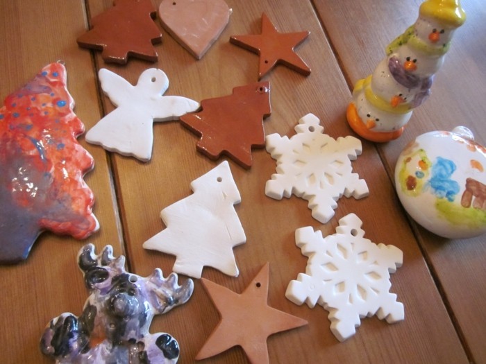 creatief knutselen met zoutdeeg maakt zelf prachtige kerstdecoratie en kleurt origineel