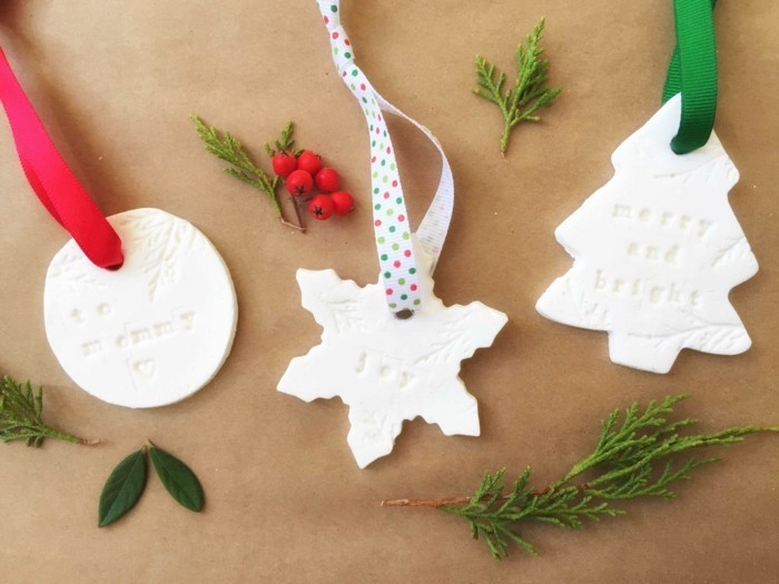 creatief knutselen met zoutdeeg maakt zelf prachtige kerstdecoraties
