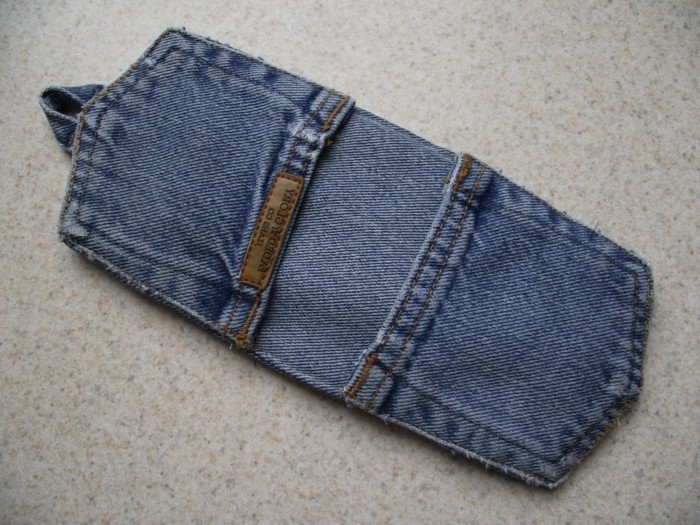 kreative håndværk potholders syning gamle jeans brug