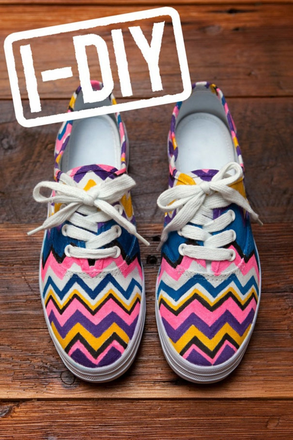vytvořit kreativní nápady pro dospělé boty vzorků barev sami
