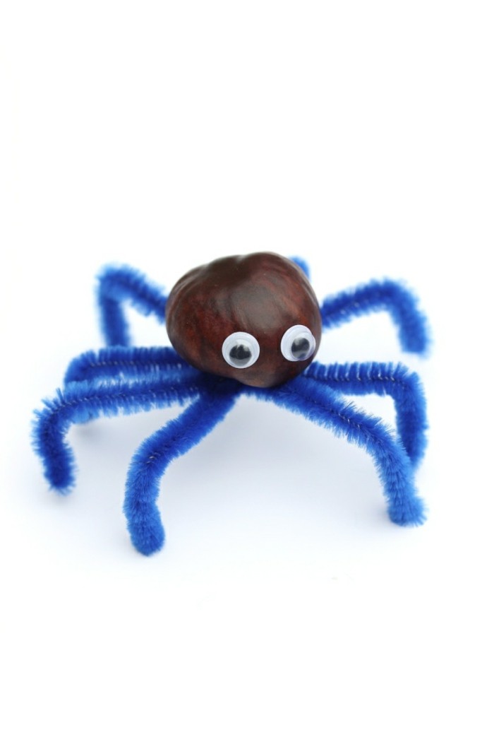 Creatieve knutselideeën maken zelf grappige spider