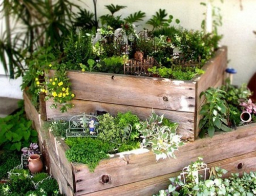 creative deco ideas oude houten kisten plantenbakken