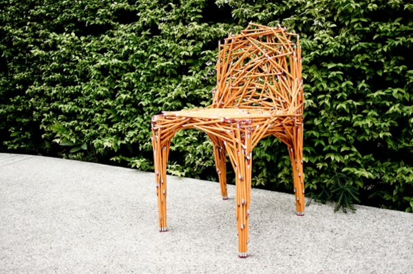 ontwerper stoelen potloodmodel