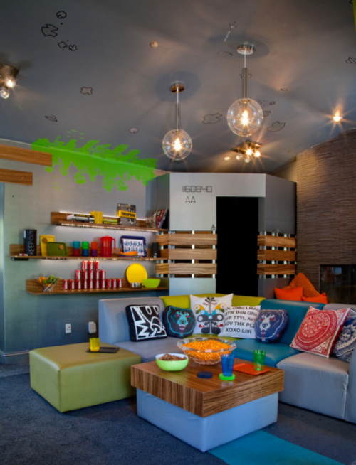 diseño creativo de la habitación colores inspiradores abiertos ragals