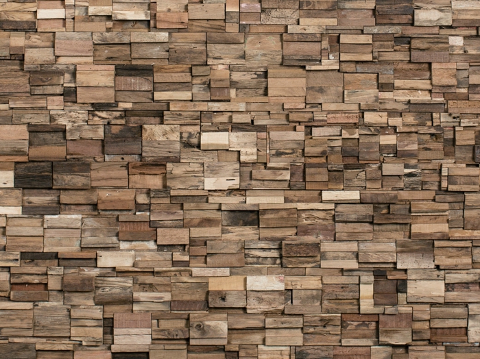 Houten panelen houten muur creatieve muur design hout lambrisering interieur ideeën holzpanell