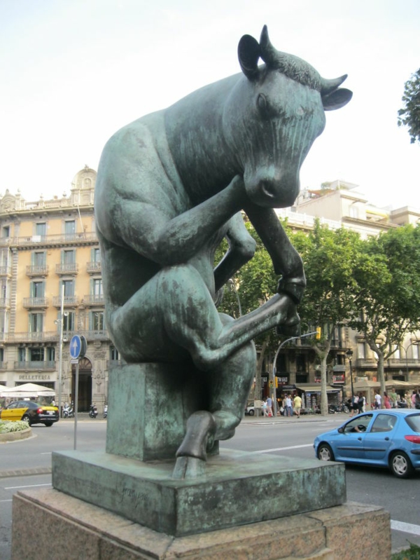 известни произведения на изкуството култура на скулптурата на бика