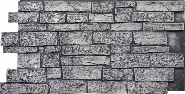 Kunstmatige stenen muur ontwerp grijs helder
