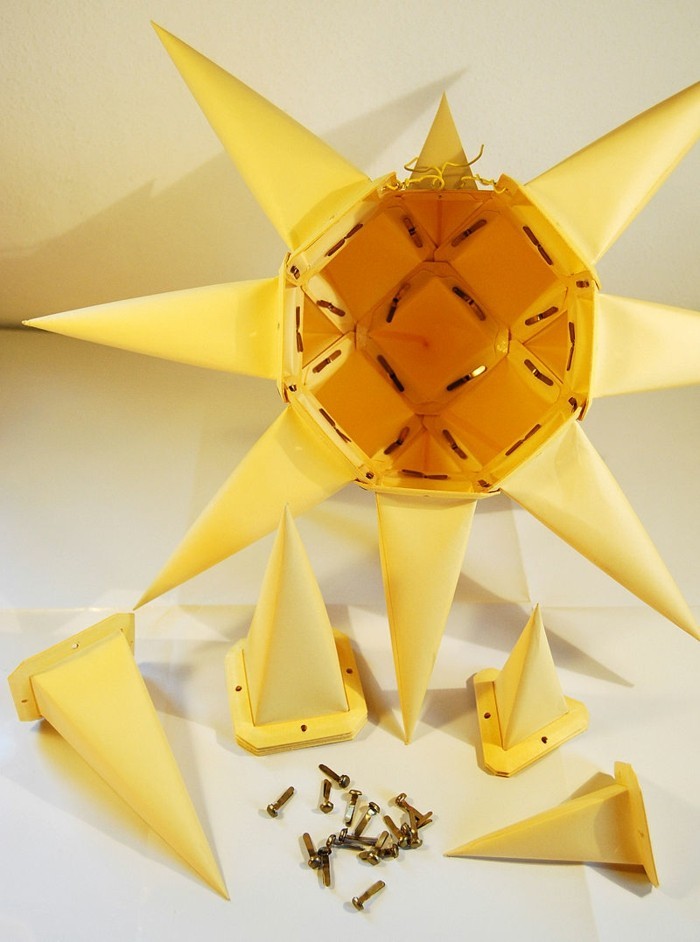 plastic herrnhuter star yourself crafting instructions