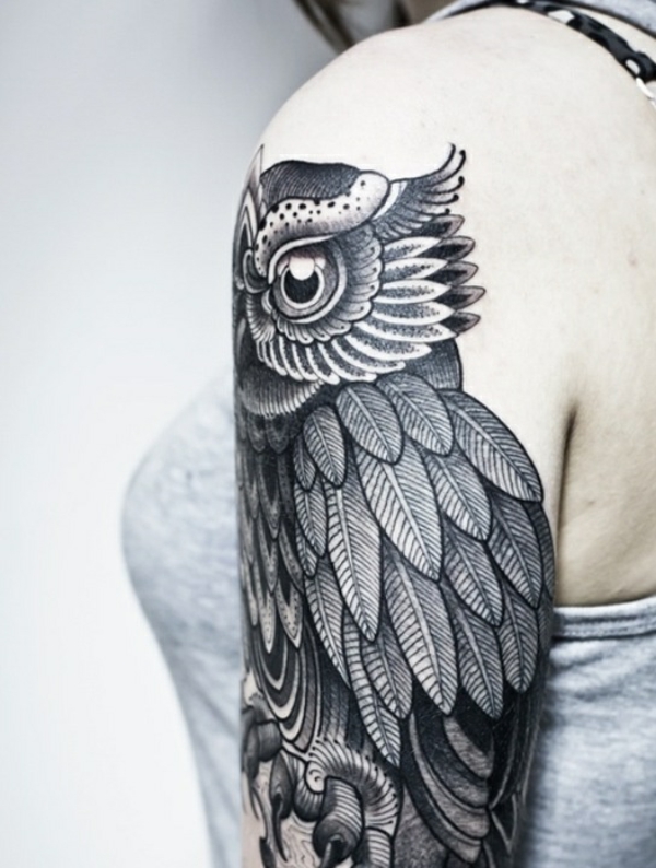 kunstfærdigt bedste skabeloner tatoveringsfugl