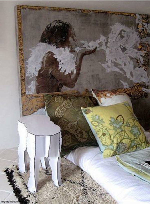 διακοσμημένο κρεβατοκάμαρα κρεβάτι κρεβατοκάμαρα τοίχο διακόσμηση
