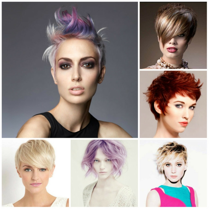 pagenschnitt kurzhaarfrisur dames coiffures femmes tendance tendance couleur ondulée