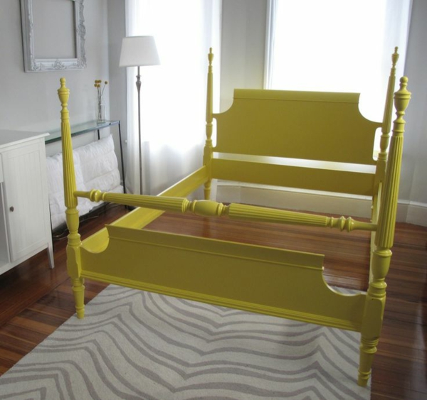 לכה צבעים עץ אקריליק לכה רהיטים המיטה פוסט