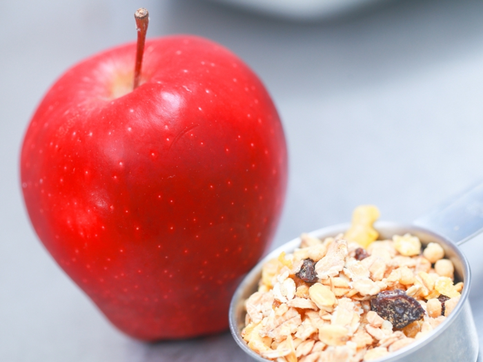 Ζήστε υγιεινή υγεία μούστου μήλου