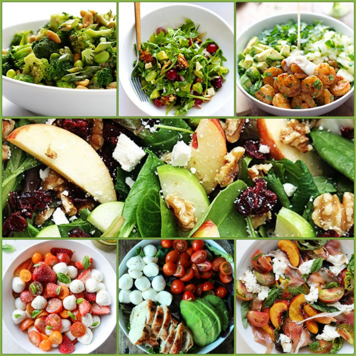 heerlijke salades voor afslankingssalades recepten gezonde voeding