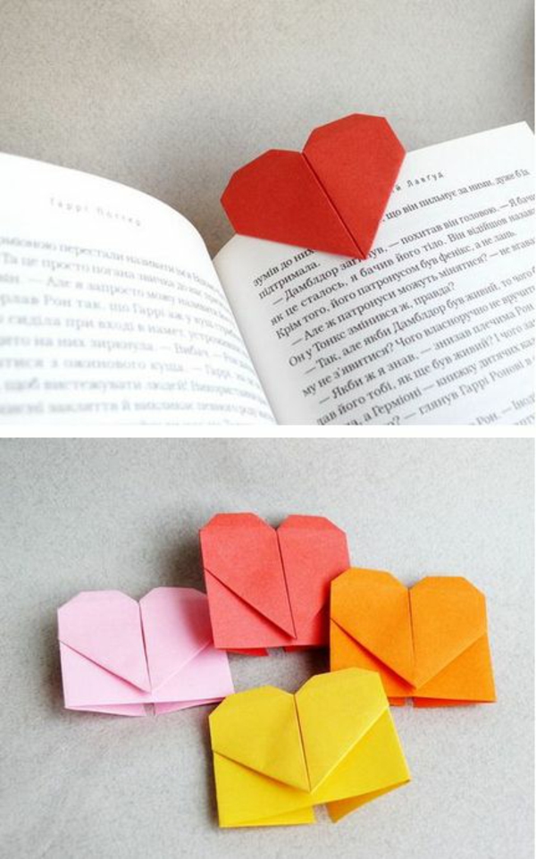 boekje knutselen hart knutselen tinker met papier