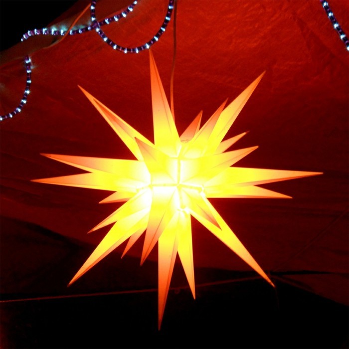 glowing herrnhuter star yourself tinker with led lamps