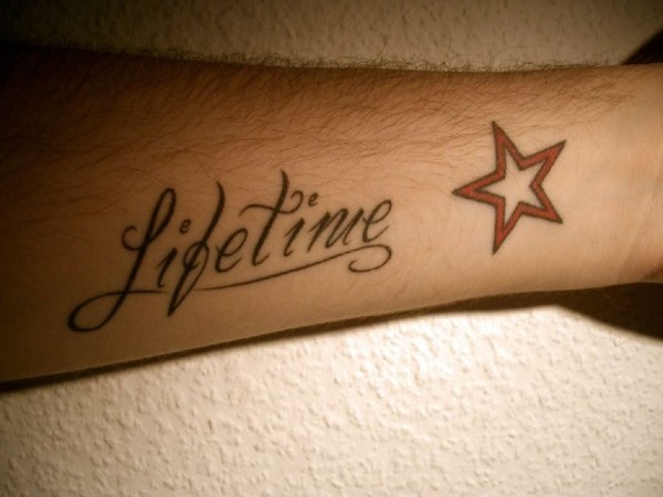 ζωή τατουάζ δάχτυλο του τατουάζ