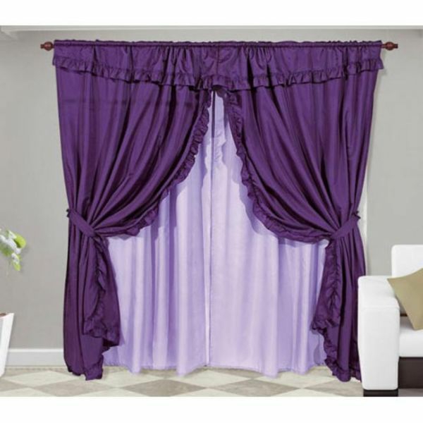window curtains purple curtains bedroom designs