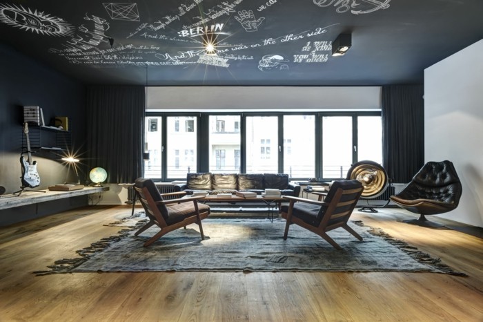 loft apartamento ejemplos de muebles ideas de vida ideas de decoración espacio abierto16