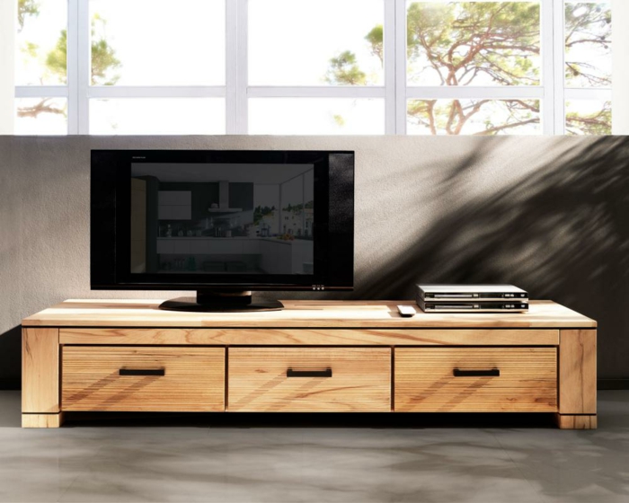 Lowboard tv gyvenamasis kambarys idėjų nustatyti baldų pavyzdžiai šviesos medienos