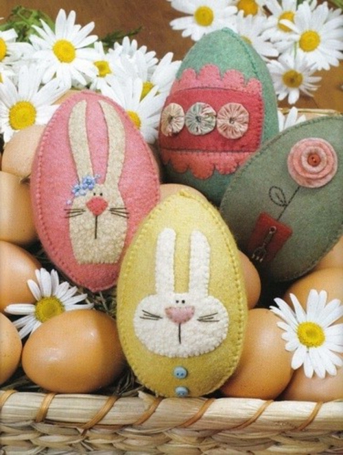 τα αστεία αυγά του Πάσχα αισθάνθηκαν τα αυγά πασχαλινά αυγά