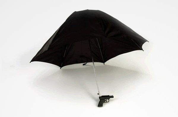 funny more fun umbrellas pistol games