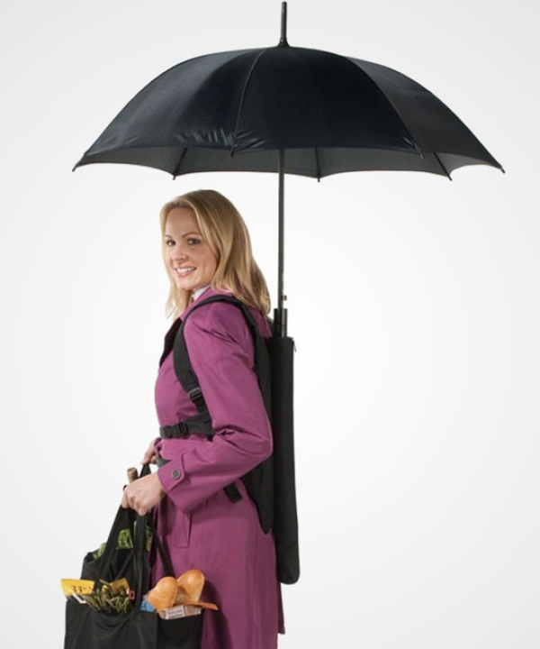 amas de casa divertidas paraguas mochila