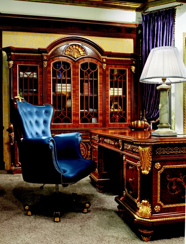 luxusní nábytek italský design nábytek kancelářská židle kancelářský stůl