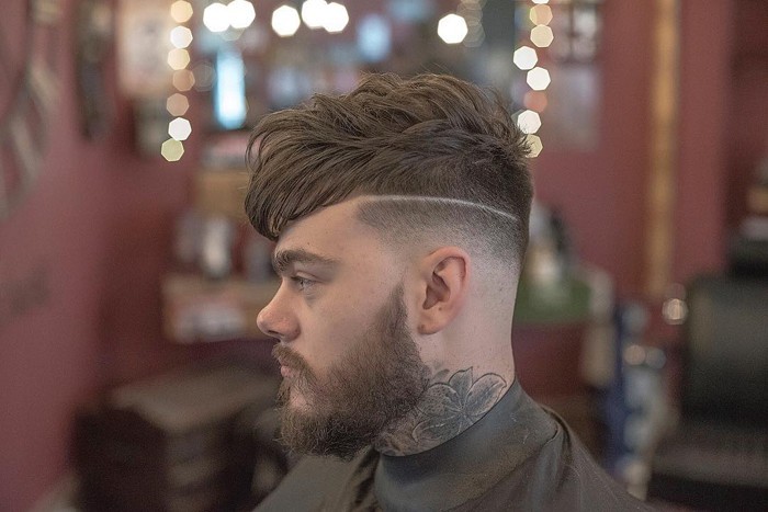 άνδρες hairstyles 2017 βάναυση