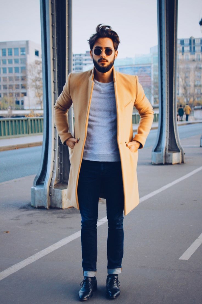 ropa de hombre tendencias de la moda actual abrigo